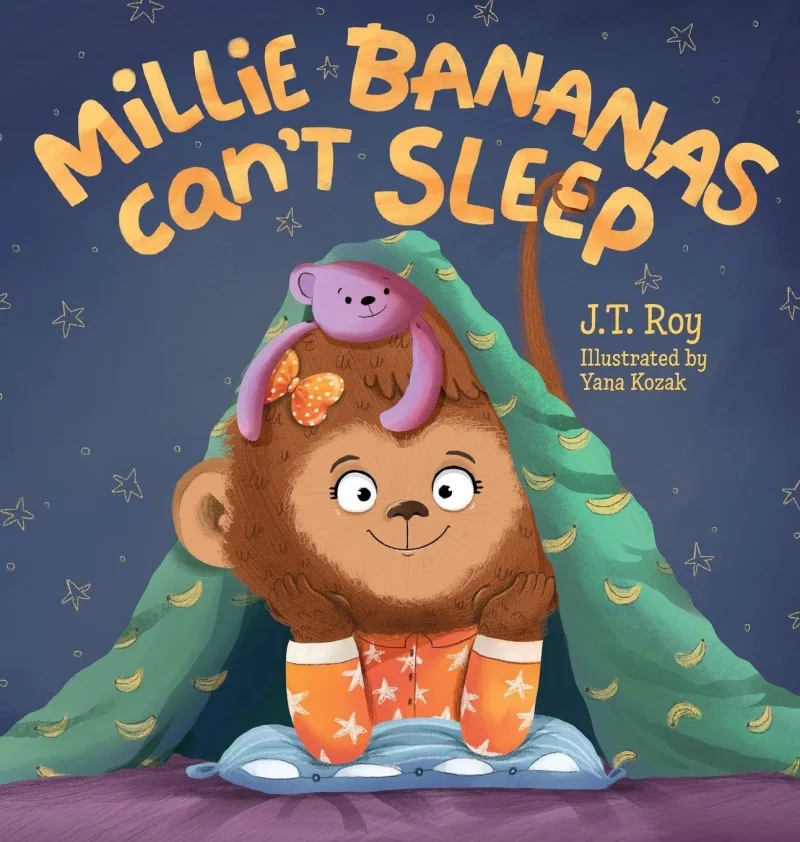 Cover of Millie Bananas Can't Sleep